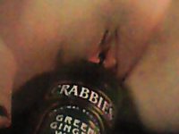 bottle in ass