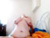 crystal gatcomb with her pink tits out