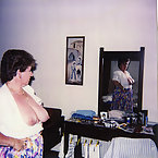 me getting undressed